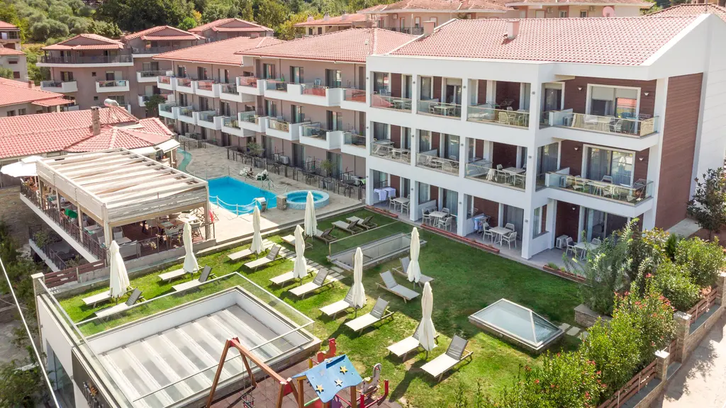 Снимка 2 - Ntinas Filoxenia Hotel - Тасос, Гърция