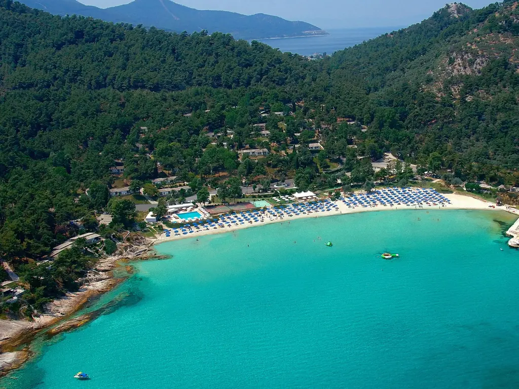 Снимка 2 - Makryammos Bungalows - Тасос, Гърция