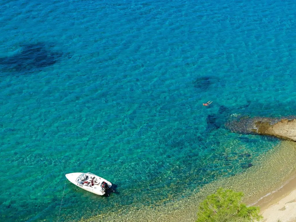 Снимка 16 - Kamari Beach - Тасос, Гърция