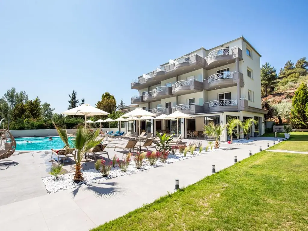 Снимка 2 - Kallisti Hotel - Тасос, Гърция
