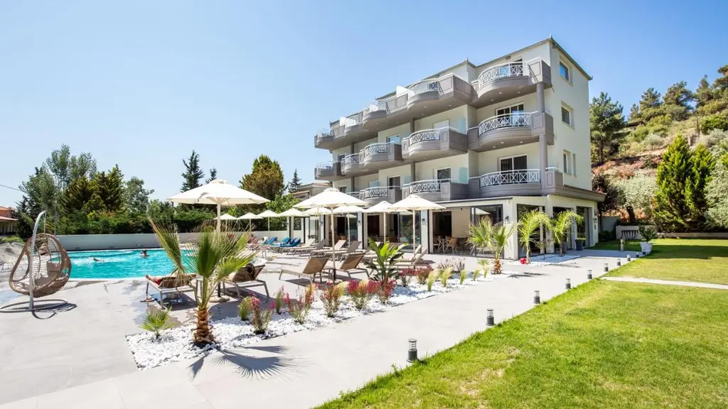 Снимка 2 - Kallisti Hotel - Тасос, Гърция