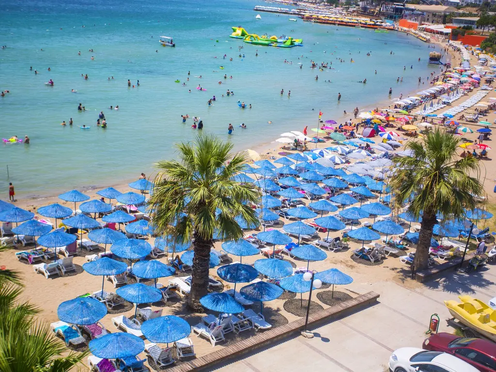Снимка 11 - Tuntas Beach Hotel Altinkum - Дидим, Турция